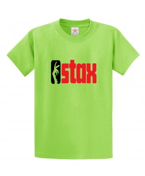 Stax Records Classic Unisex Kids and Adults T-Shirt for Music Fans